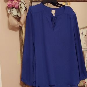 Chico's Long Sleeve Blouse